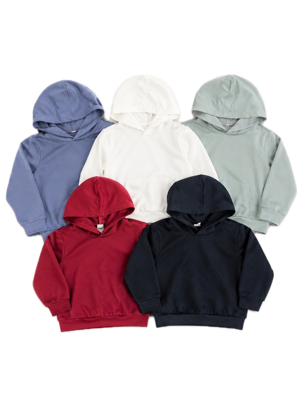 SHEIN 4T Toddler Hoodie Bundle | 5 Piece Neutral Lightweight Pullover Set